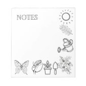 Doodleメモ帳 ノートパッド (正面)