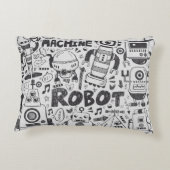 doodleロボット要素、illustrator線ツールの描画 アクセントクッション (裏面)