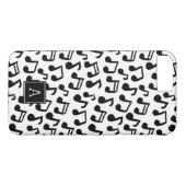 Doodle名門私立校風の音符モノグラパーソナライズされたム Case-Mate iPhoneケース (裏面(横))