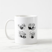 Doodle  コーヒーマグカップ (左)