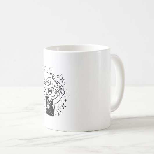 Doodle  コーヒーマグカップ (正面右)