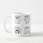 Doodle  コーヒーマグカップ (左)