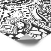 DOODLE ポスター (角)