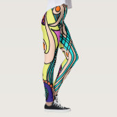 Doodle 1E Colors2 Leggings レギンス (右)