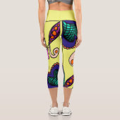 Doodle 1E Colors 3 Leggings カプリレギンス (裏面)