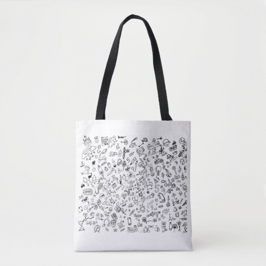 doodle bag トートバッグ (正面)