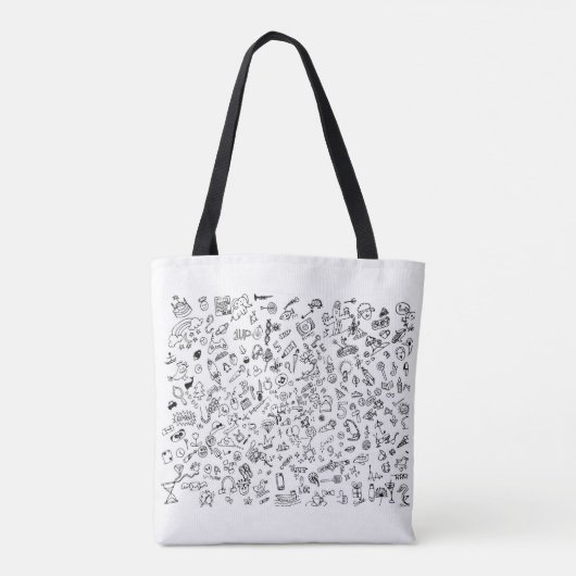 doodle bag トートバッグ (裏面)
