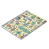 Doodle Cartoon Set おもしろい 1.  ノートブック (左側)