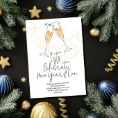 Doodle Celebration New Year's Eve 招待状