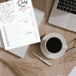 Doodle Daily To-Doリストのメモ帳 ノートパッド<br><div class="desc">この涙のメモ遠くに帳を使用して、実行する必要のあるすべてのものを落書きする。毎日のTo Doリスト。毎日のTo Doシンプルと一緒に救済ToDoと共に使用する色。</div>
