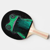 Doodle de rana: La esencia vibrante y divertida de 卓球ラケット (横)