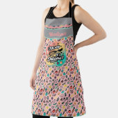 Doodle Delicious Whisk Pastel Art エプロン (インサイチュ)