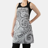 Doodle Design All-Over Print Apron エプロン (インサイチュ)