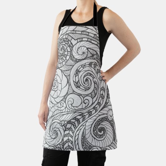 Doodle Design All-Over Print Apron エプロン (インサイチュ)