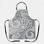 Doodle Design All-Over Print Apron エプロン (正面)
