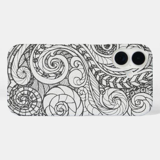 Doodle Design Case-Mate iPhoneケース (裏面 (横))