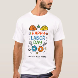 Doodle Fun Labor Day Tシャツ
