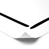 Doodle Halloween Baby Shower Welcome ポスター (コーナー)