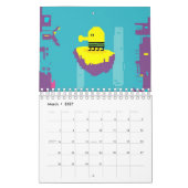 Doodle Jump 2021カレンダー カレンダー (3月 2027)