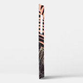 Doodle Palm：手書きのリーフィパターン。 Case-Mate iPhoneケース (裏面 / 左)