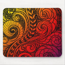 Doodle Pop Standard Mouse Pad マウスパッド