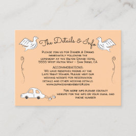 Doodle Sketch birdsファンキーの結婚詳細情報 名刺