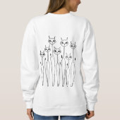 Doodle Sweatshirt(手描き) スウェットシャツ (裏面)