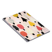 Doodle Trees:ヴィンテージ、抽象芸術自然。 ノートブック (右側)