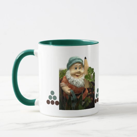 Doodlethumb庭の格言 マグカップ (左)