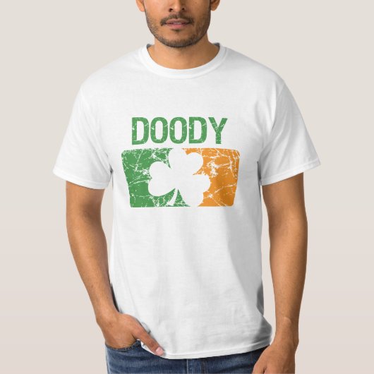 Doodyの姓のクローバー Tシャツ (正面)
