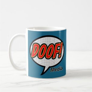 Doof! 媒体のコーヒー・マグ コーヒーマグカップ