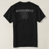 Doogafest Dark (M) Tシャツ (デザイン裏面)