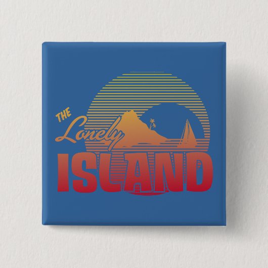 Dookieの島-色 缶バッジ (正面)