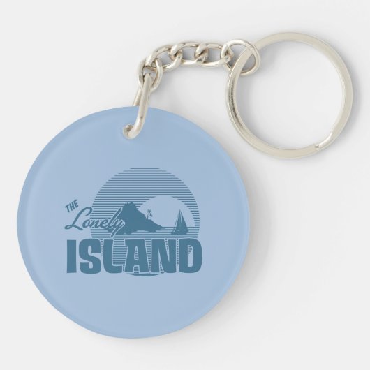 Dookieの島-青 キーホルダー (裏面)