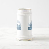 Dookieの島-青 ビールジョッキ (中央)