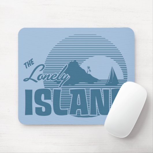 Dookieの島-青 マウスパッド (マウス)