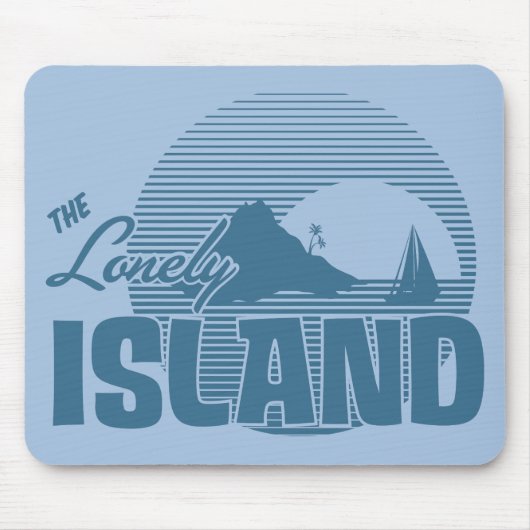 Dookieの島-青 マウスパッド (正面)