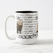 DOOKINGのフェレット ツートーンマグカップ (左)