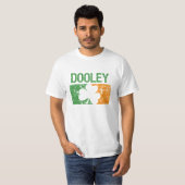 Dooleyの姓のクローバー Tシャツ (正面フル)