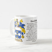Doolittle、起源、意味および頂上 コーヒーマグカップ (正面左)