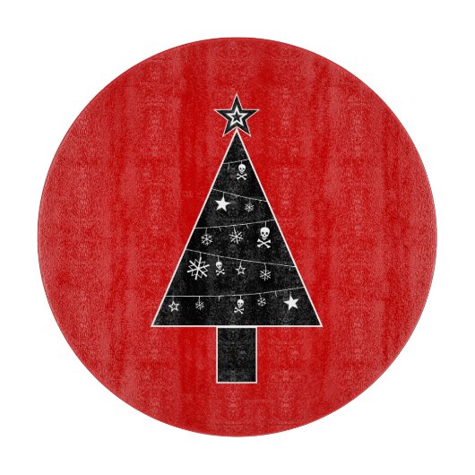 DOOMのクリスマスツリー カッティングボード (正面)