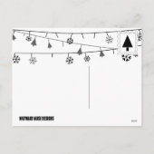 DOOMホリデーポストカードのクリスマスツリー シーズンポストカード (裏面)