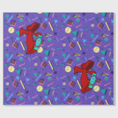 Doom City Kickflip 90sギフトラップ ラッピングペーパー (フラット)