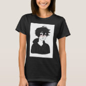 Doomer Guy E Boy Feels Wojak Meme Tシャツ (正面)