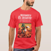 Doomguy & Demons Tシャツ (正面)