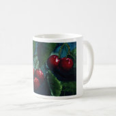 Door郡のさくらんぼのコーヒー・マグ コーヒーマグカップ (正面右)