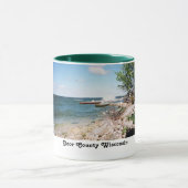 Door郡ウィスコンシンのマグ マグカップ (中央)