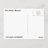 Door Countyのライト ポストカード (裏面)