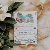 Door County Bachelorette Weekend Itinerary  招待状