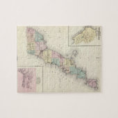 Door County、Sturgeon Bay、Jennyの地図 ジグソーパズル (横)